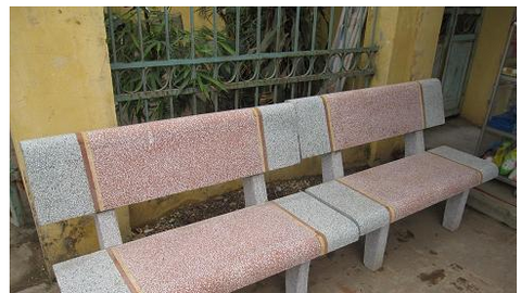 Ghế đá công viên Z305