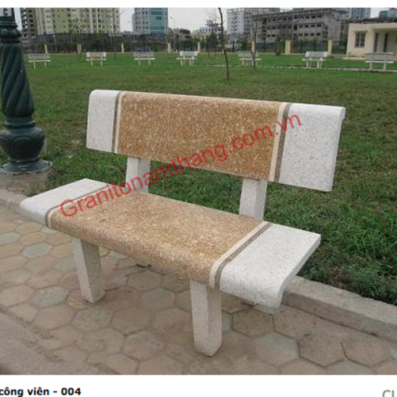 Ghế đá công viên Z302